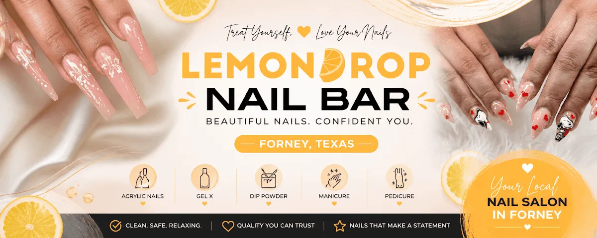 Lemon Drop Nail Bar in Forney, TX