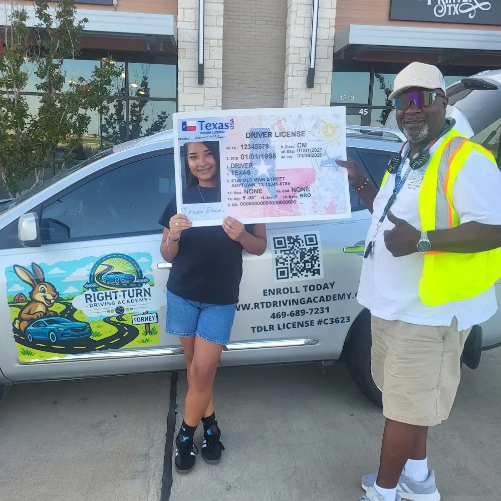 Right Turn Driving Academy in Forney, TX