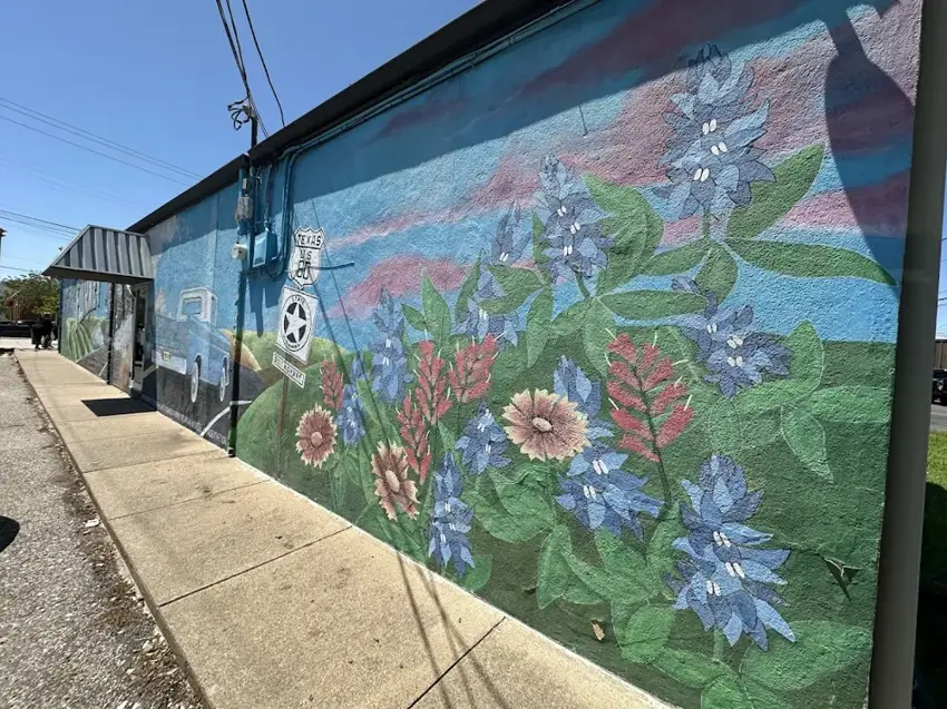 "Historic Forney" Mural photo