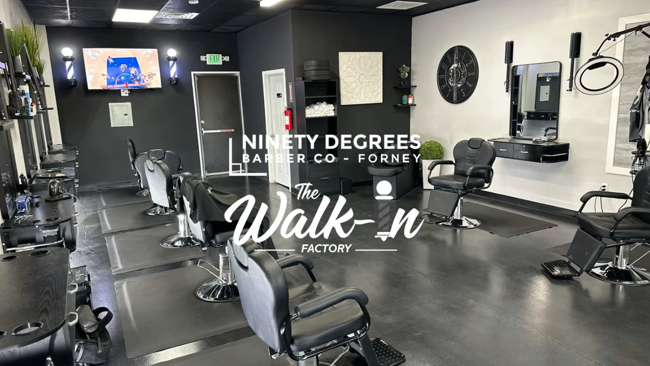 Ninety Degrees Barber Co. in Forney, TX