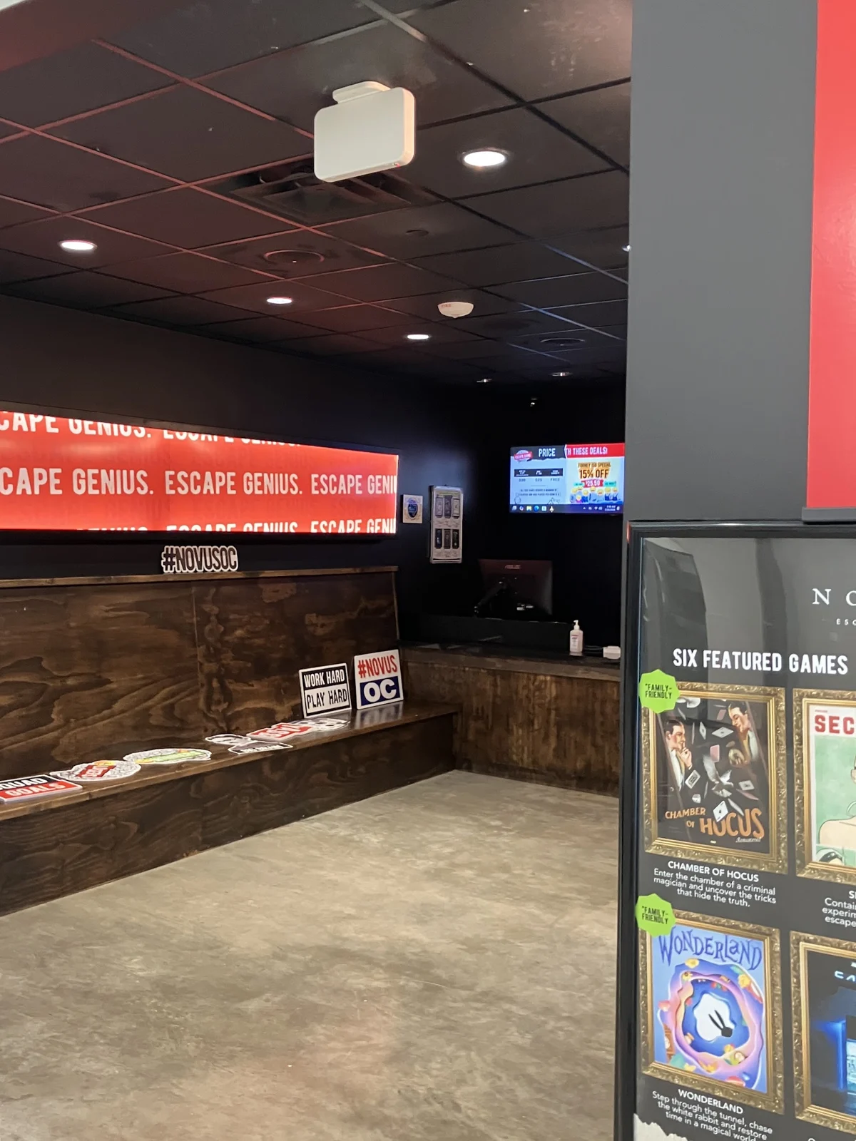 Novus Escape Room in Forney, Texas