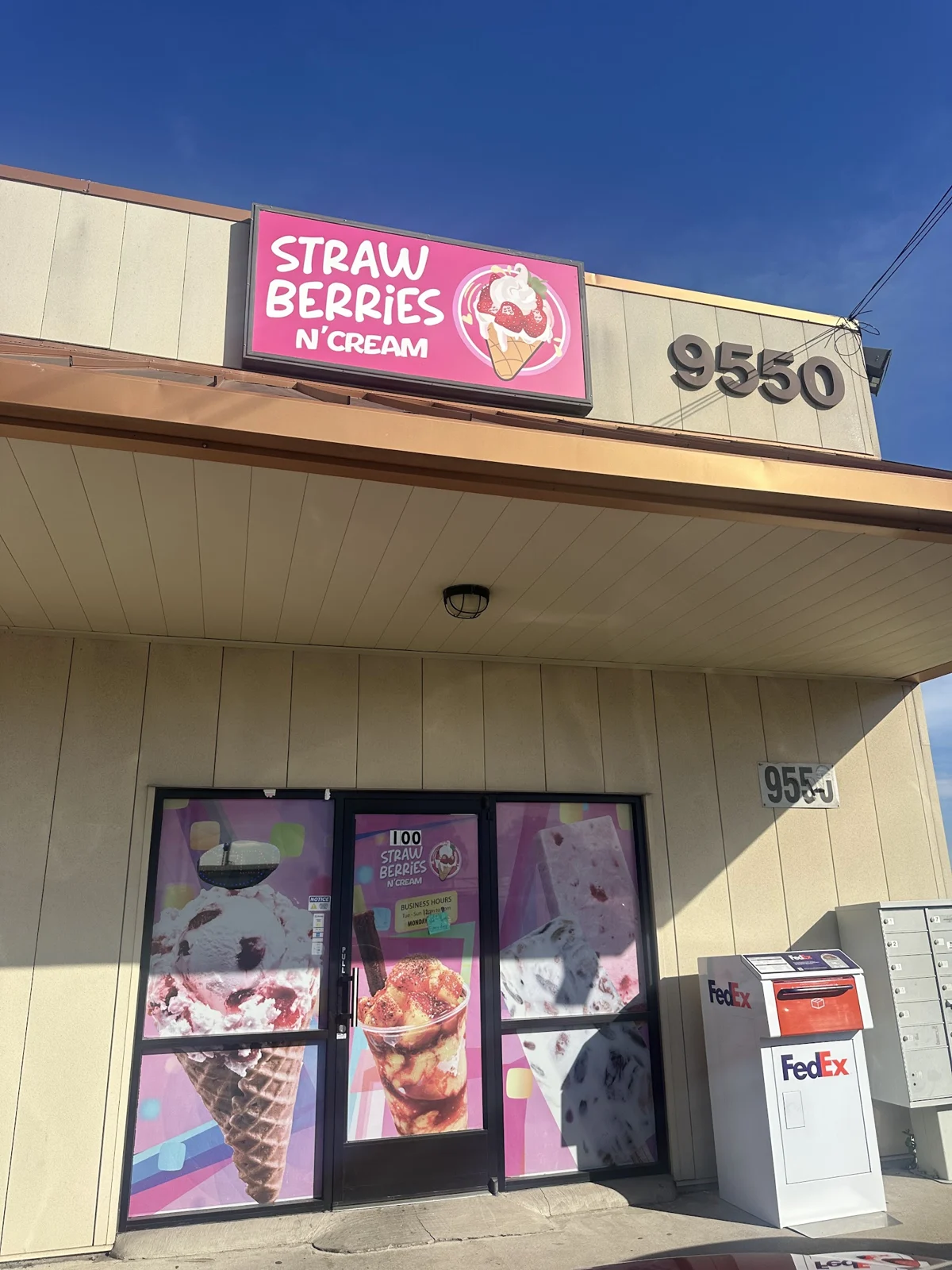 Strawberries 'n Cream Ice Cream Shop photo