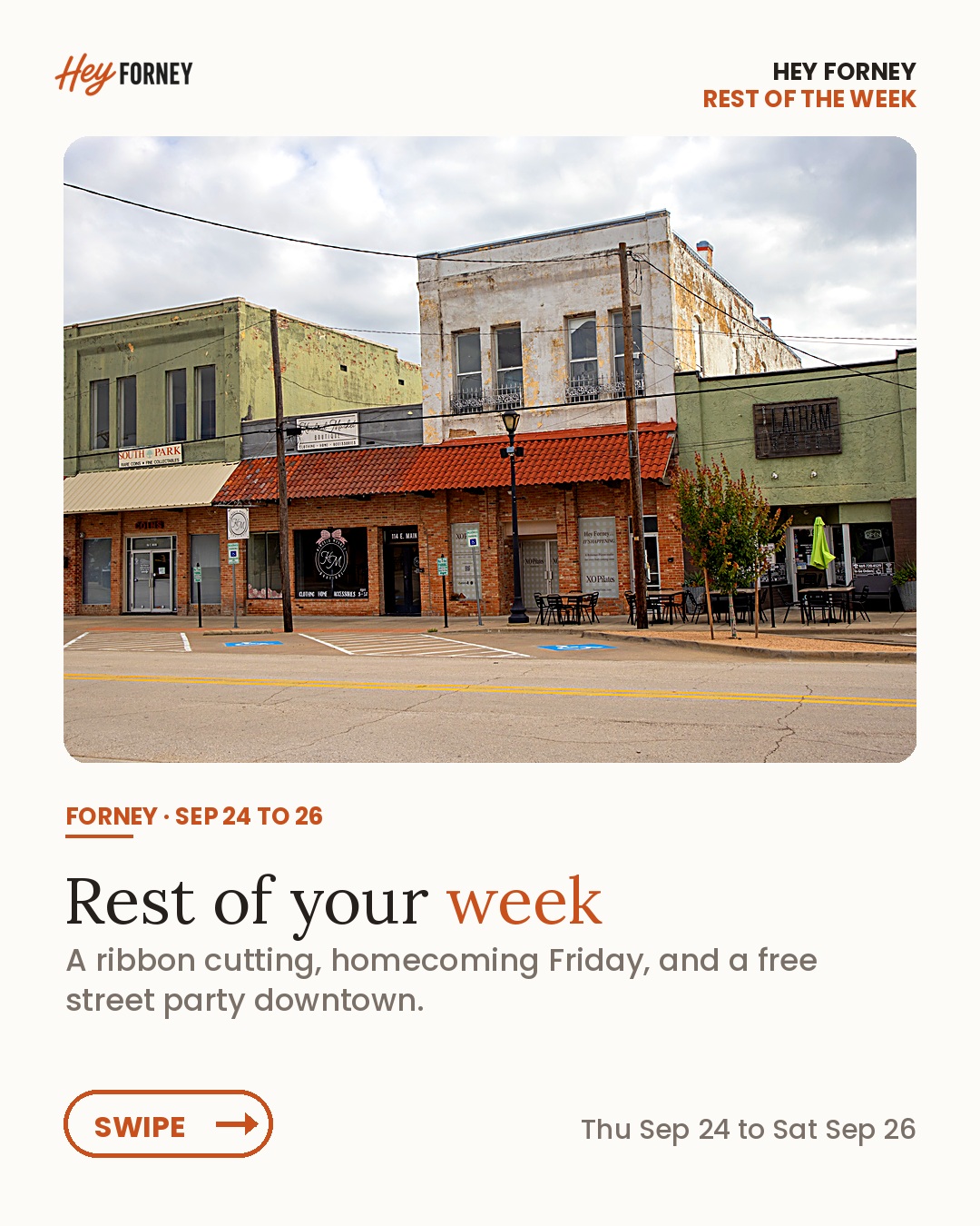 Hey Forney weekly roundup cover